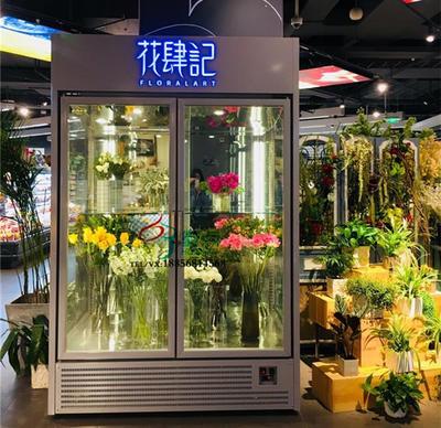【高端花店鲜花柜 风冷豪华鲜花展示柜 招牌灯箱花束保鲜柜】询价单